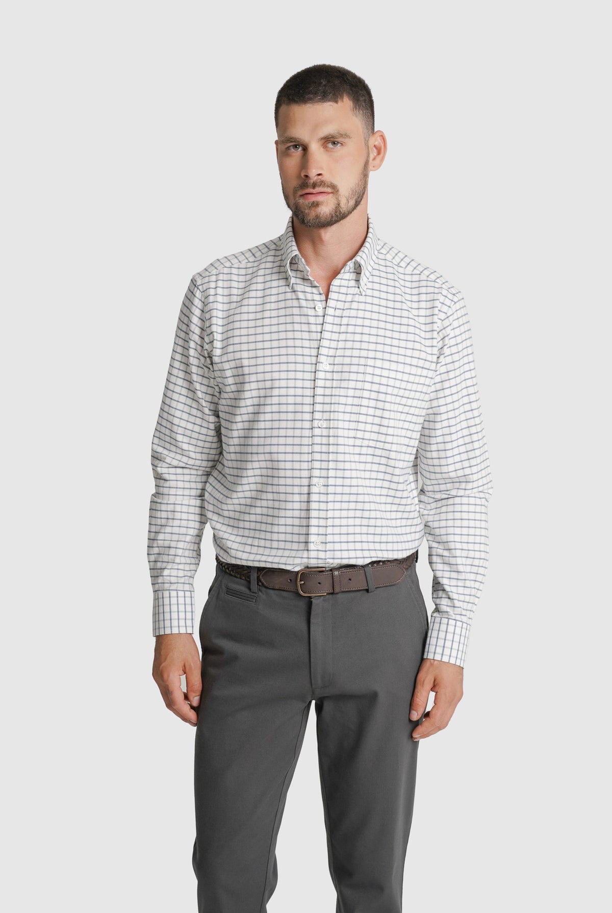 CAMISA FLANELA REGULAR FIT AZUL AO QUADRADO MR. BLUE