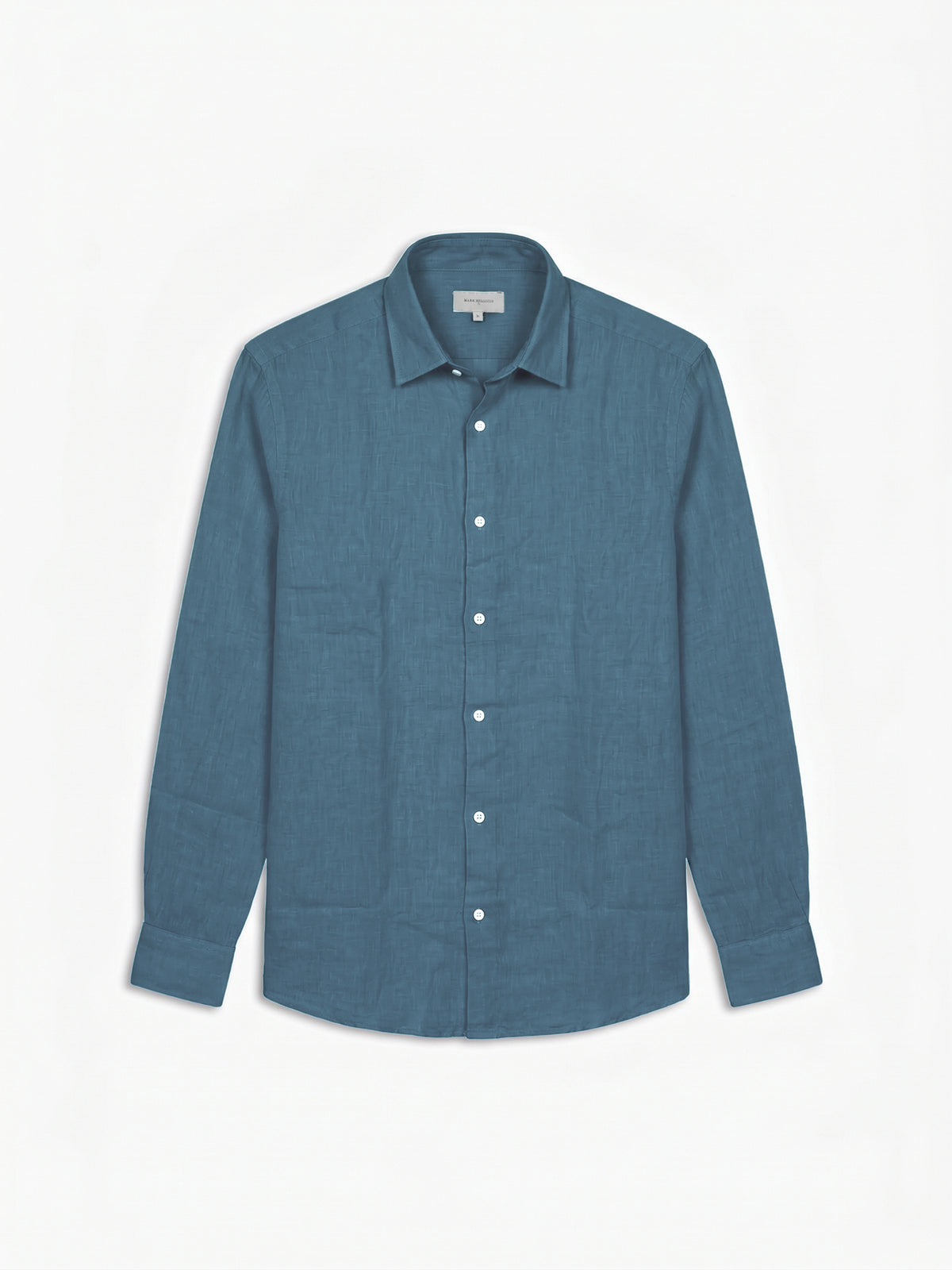 CAMISA LINHO TAILORED FIT AZUL LISA MARK BELLUCCI