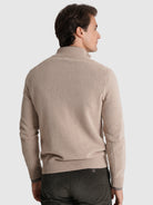 BEIGE WOOL PULLOVER LONG SLEEVE REGULAR FIT MR. BLUE