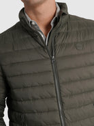 CHAQUETA VERDE REGULAR FIT MR. AZUL
