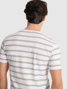 GREEN COTTON T-SHIRT SHORT SLEEVE REGULAR FIT MR. BLUE