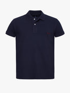 BLUE COTTON POLO SHORT SLEEVE REGULAR FIT MR. BLUE