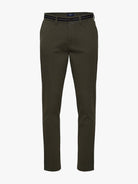 PANTALÓN ALGODÓN VERDE REGULAR FIT MR. AZUL
