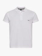 POLO BRANCO MANGA CURTA REGULAR FIT MR. BLUE