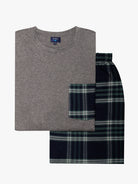 GRAY PAJAMA LONG SLEEVE REGULAR FIT MR. BLUE