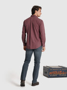 PINK COTTON SHIRT LONG SLEEVE REGULAR FIT MR. BLUE