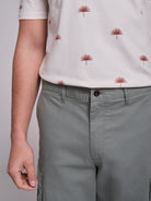 BERMUDA ALGODÃO VERDES REGULAR FIT MR. BLUE