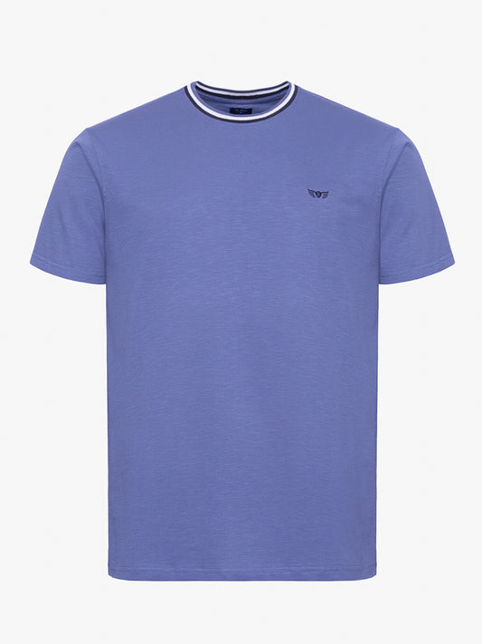 BLUE T-SHIRT SHORT SLEEVE REGULAR FIT MR. BLUE