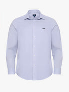 BLUE COTTON SHIRT LONG SLEEVE SLIM FIT MR. BLUE