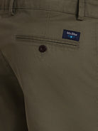 PANTALÓN SLIM FIT DE ALGODÓN VERDE MR. AZUL