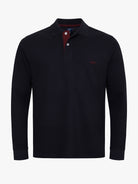 POLO AZUL MANGA LARGA REGULAR FIT MR. AZUL