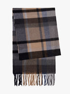 GRAY SCARF MR. BLUE
