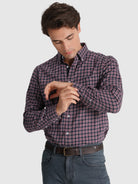 BLUE COTTON SHIRT LONG SLEEVE REGULAR FIT MR. BLUE