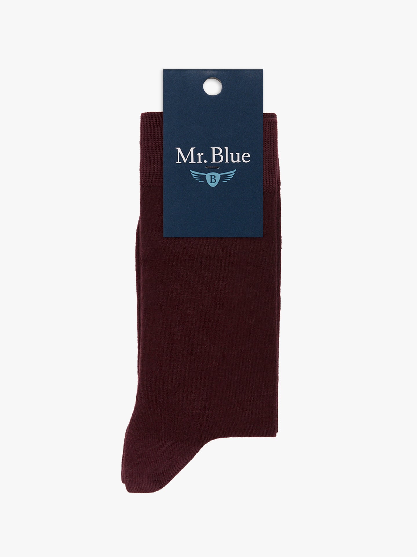 MEIAS BORDEAUX MR. BLUE