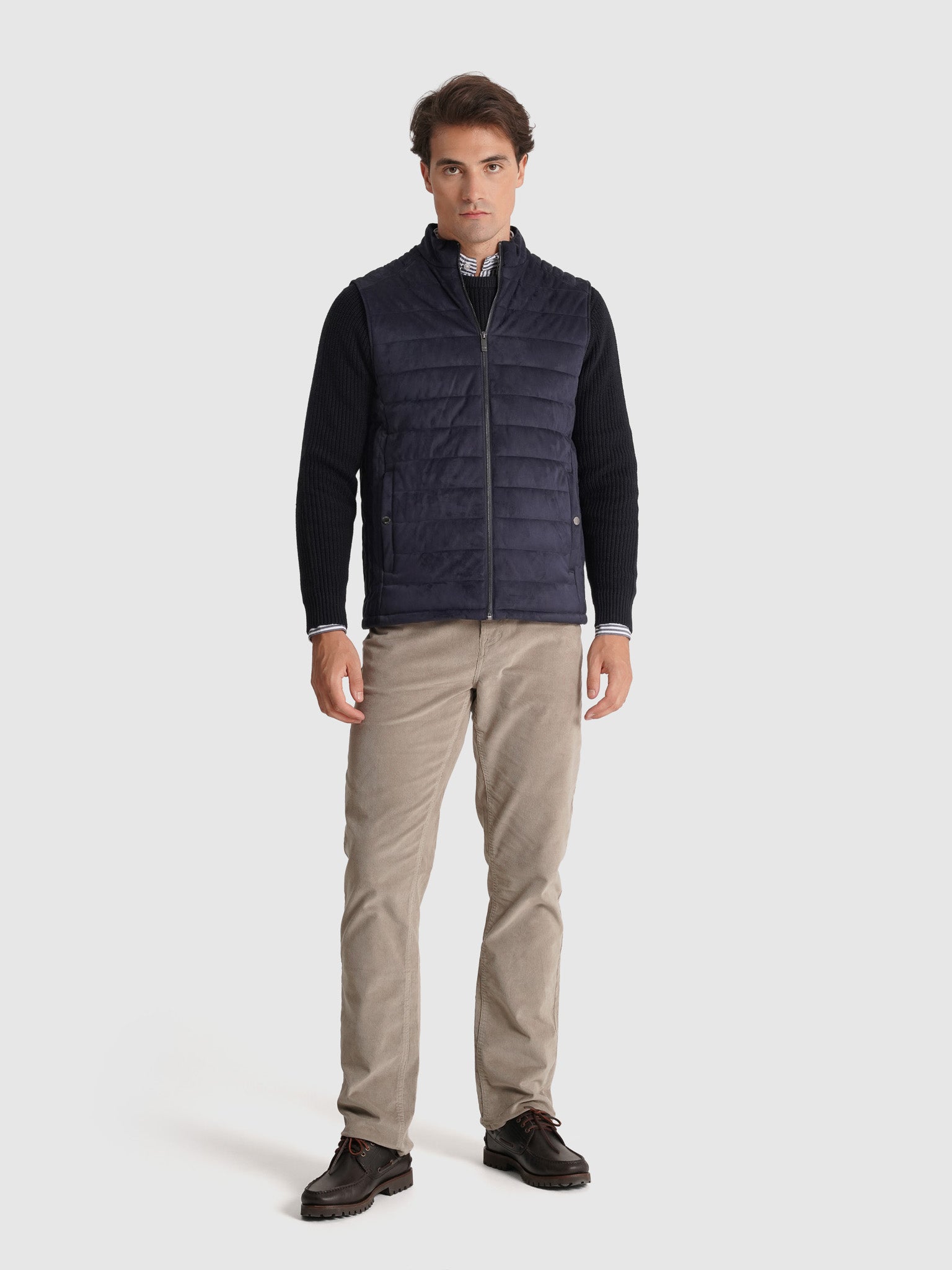 CHAQUETA AZUL REGULAR FIT MR. AZUL