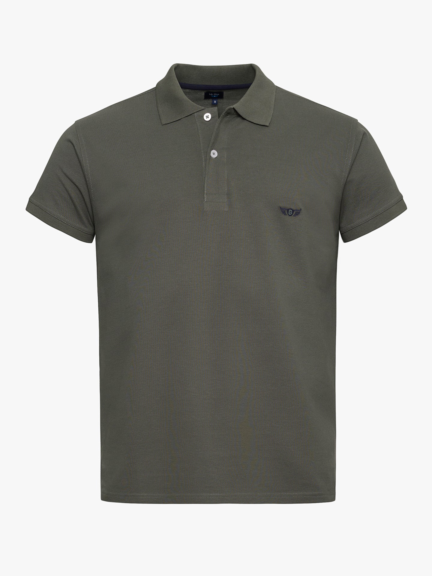 POLO VERDE MANGA CORTA REGULAR FIT MR. AZUL