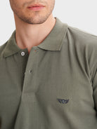 POLO VERDE MANGA CORTA REGULAR FIT MR. AZUL
