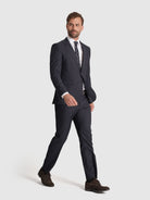 TRAJE AZUL MANGA LARGA REGULAR FIT MR. AZUL