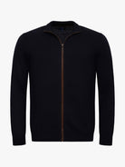 JERSEY DE CASHMERE AZUL MANGA LARGA REGULAR FIT MR. AZUL