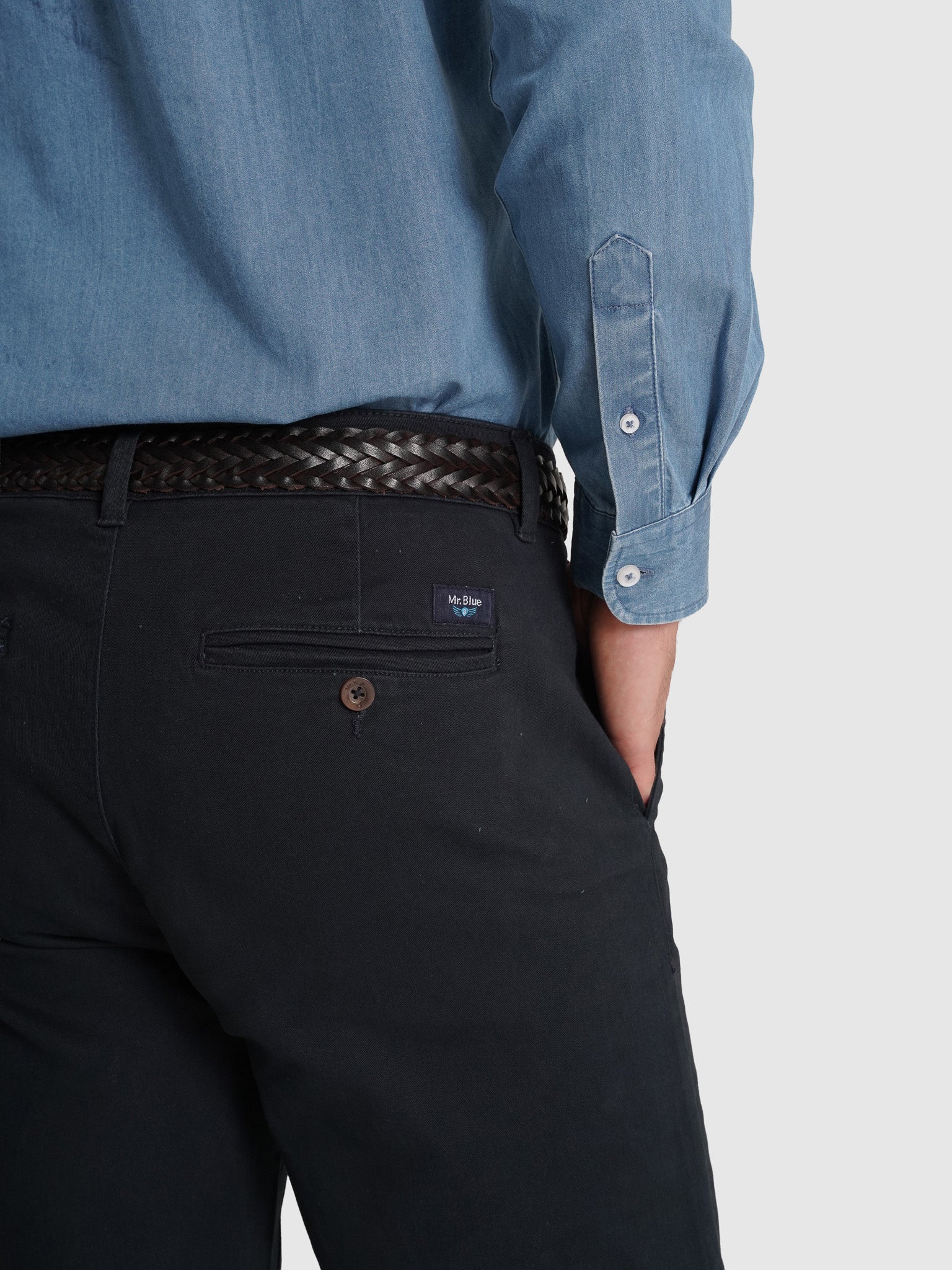 BLUE COTTON REGULAR FIT MR. BLUE