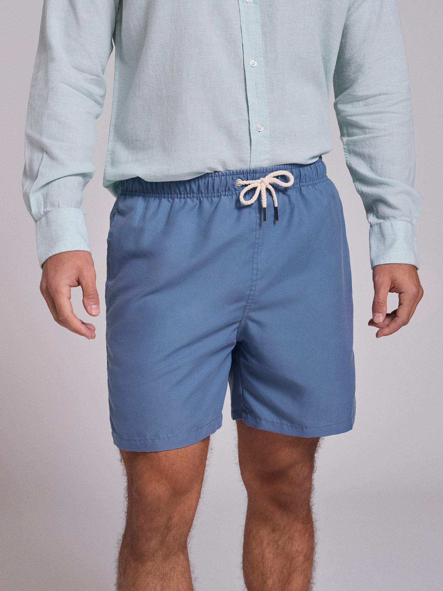 REGULAR FIT MR. BLUE SWIMMING SUIT BLUE