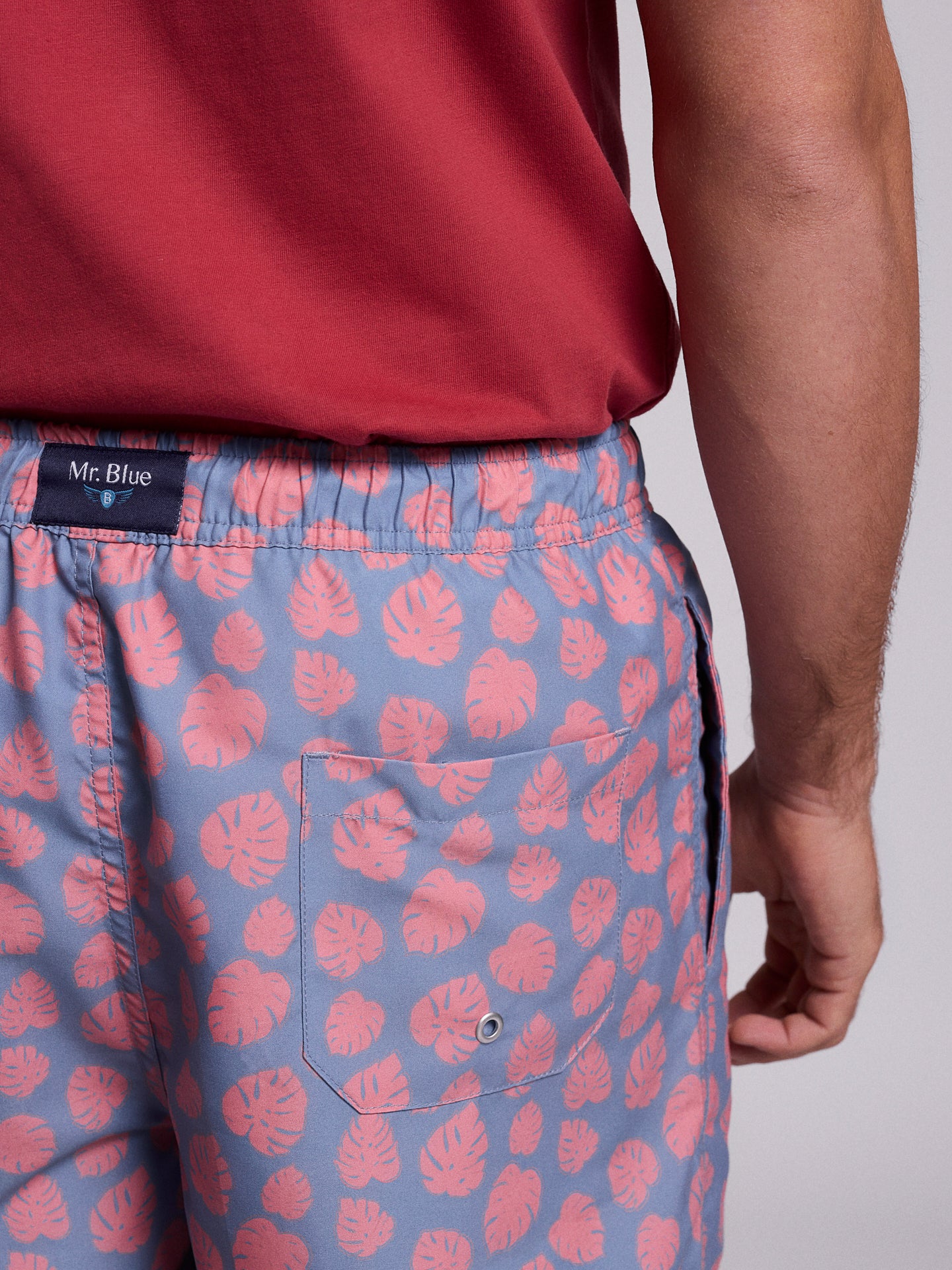 REGULAR FIT MR. BLUE SWIMMING SUIT BLUE