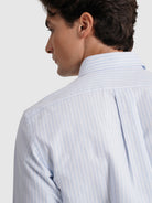 BLUE COTTON SHIRT LONG SLEEVE REGULAR FIT MR. BLUE