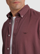 PINK COTTON SHIRT LONG SLEEVE REGULAR FIT MR. BLUE