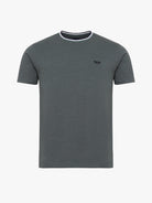 CAMISETA ALGODÓN VERDE MANGA CORTA REGULAR FIT MR. AZUL
