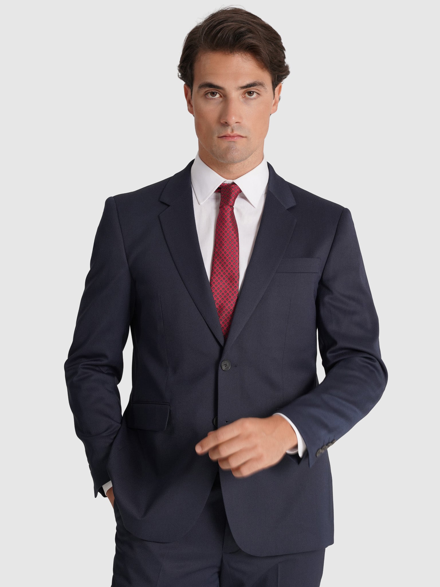 BLUE REGULAR FIT MR. BLUE