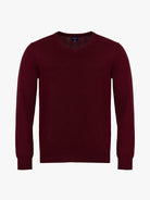 PULLOVER CAXEMIRA BORDEAUX MANGA COMPRIDA REGULAR FIT MR. BLUE
