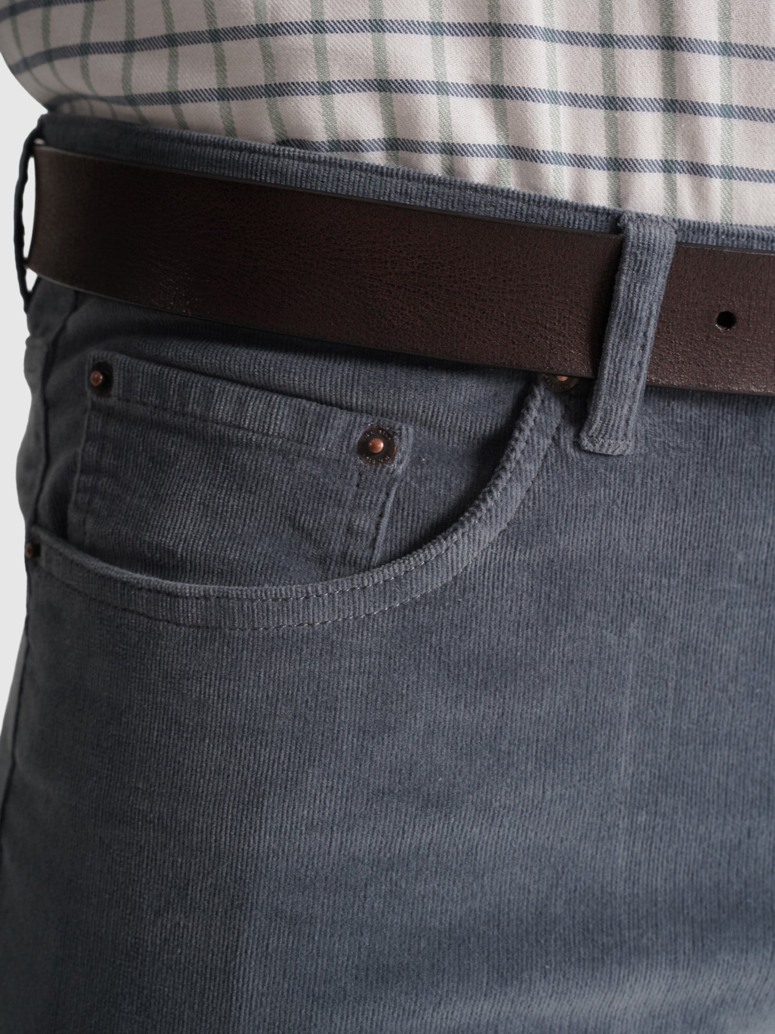 BLUE COTTON SLIM FIT MR. BLUE