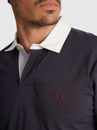 RUGBY BLUE COTTON LONG SLEEVE REGULAR FIT MR. BLUE