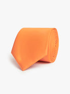CORBATA NARANJA SR. AZUL