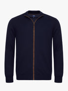 BLUE COTTON PULLOVER WITH REGULAR FIT MR ELBOW PADS. BLUE