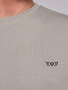 CAMISETA ALGODÓN VERDE MANGA CORTA REGULAR FIT MR. AZUL