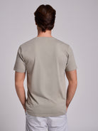 CAMISETA ALGODÓN VERDE MANGA CORTA REGULAR FIT MR. AZUL