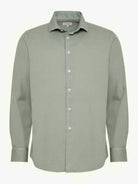 CAMISA REGULAR FIT MANGA LARGA VERDE MARK BELLUCCI