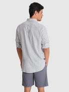 LONG SLEEVE GREEN SHIRT REGULAR FIT MR. BLUE