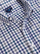 CAMISA ALGODÓN VERDE MANGA CORTA REGULAR FIT MR. AZUL