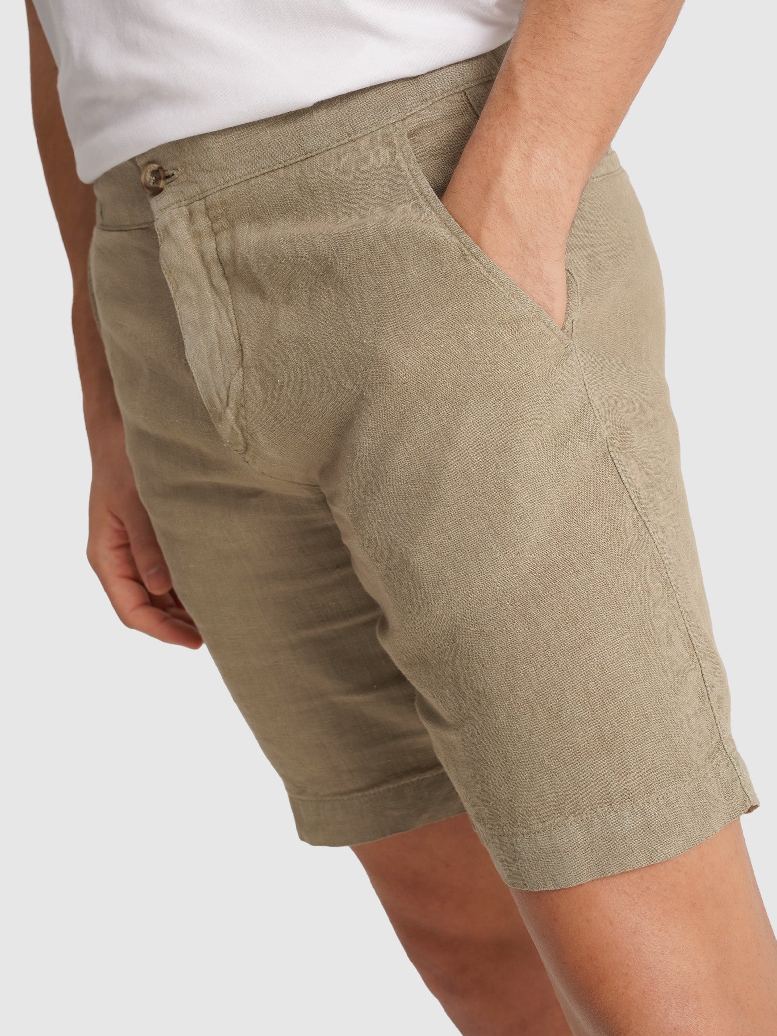 REGULAR FIT GREEN BERMUDA MARK BELLUCCI