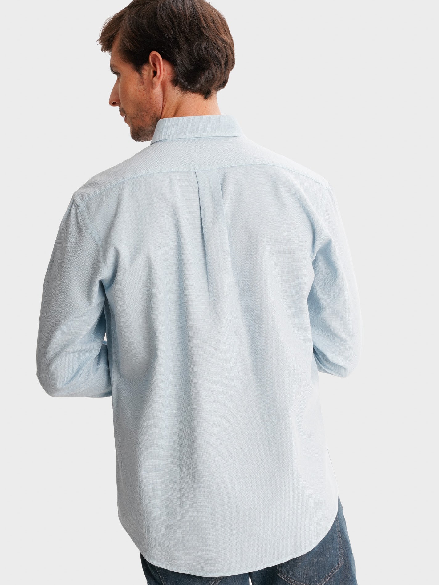 CAMISA MR AZUL REGULAR FIT. AZUL