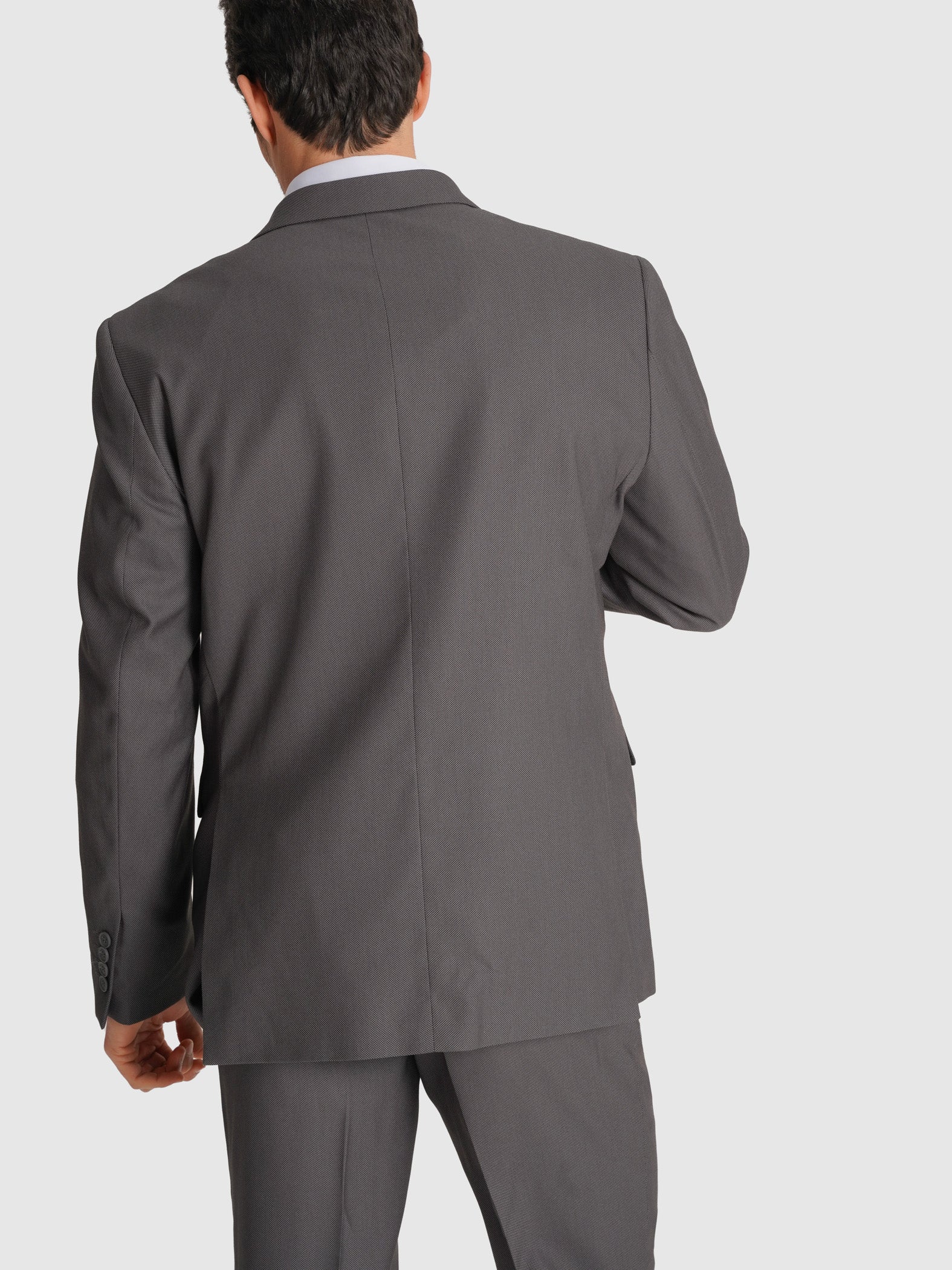 GRAY SUIT LONG SLEEVE REGULAR FIT MR. BLUE
