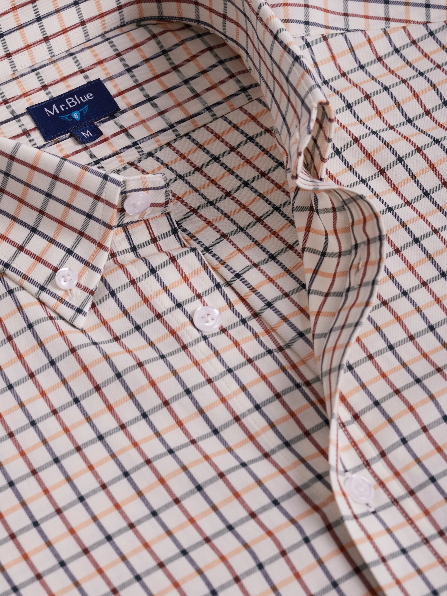 RED REGULAR FIT MR SHIRT. BLUE