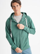Hoodie Verde Com logo Mr. Blue