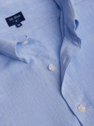 CAMISA MR AZUL MANGA LARGA REGULAR FIT. AZUL