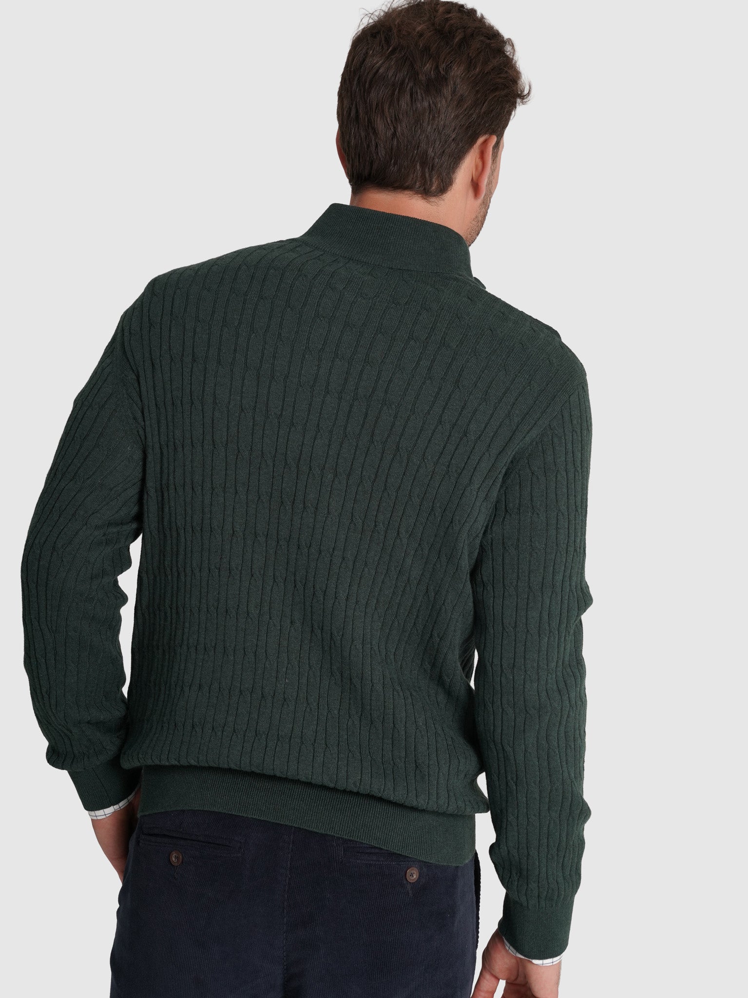 Pullover Caxemira Manga Comprida Regular Fit Mr. Blue