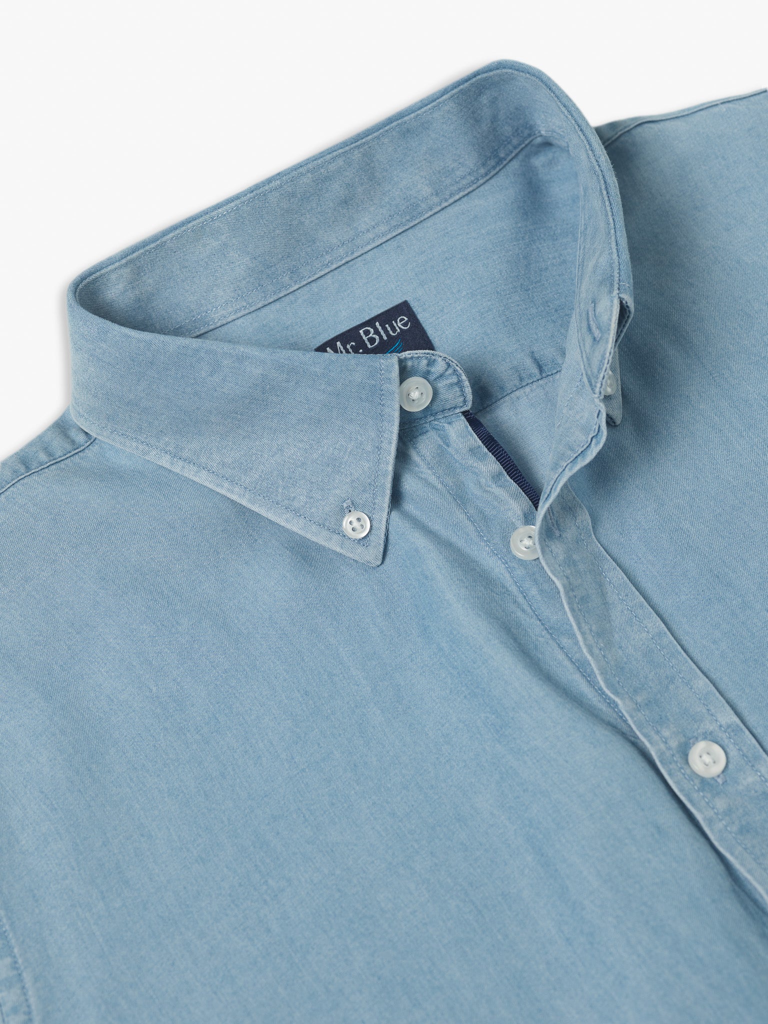 CAMISA VERDE MANGA COMPRIDA REGULAR FIT MR. BLUE
