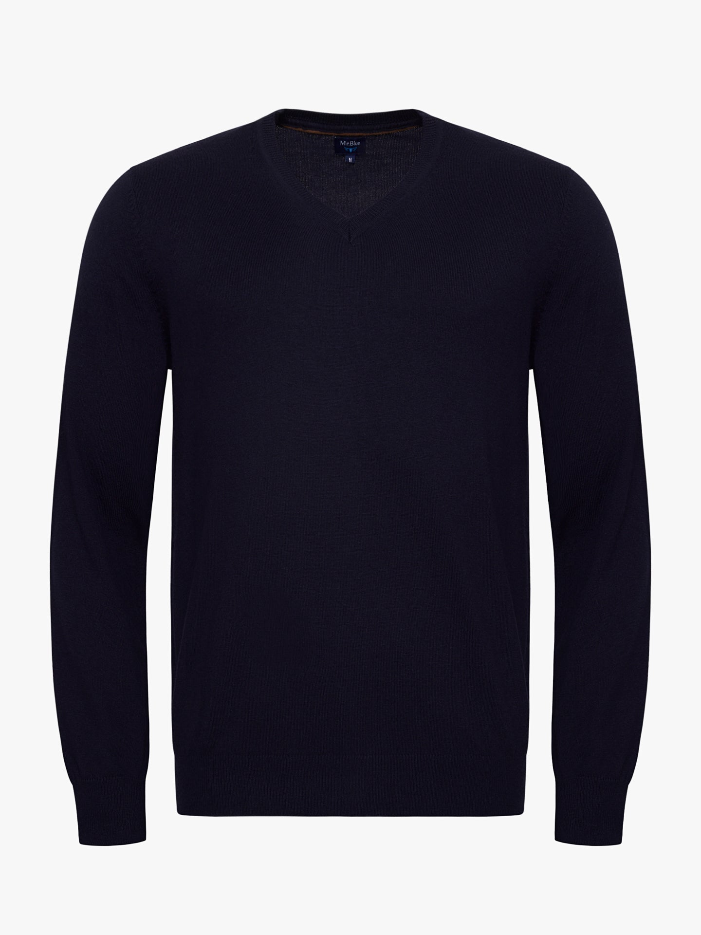 BLUE COTTON PULLOVER LONG SLEEVE REGULAR FIT MR. BLUE