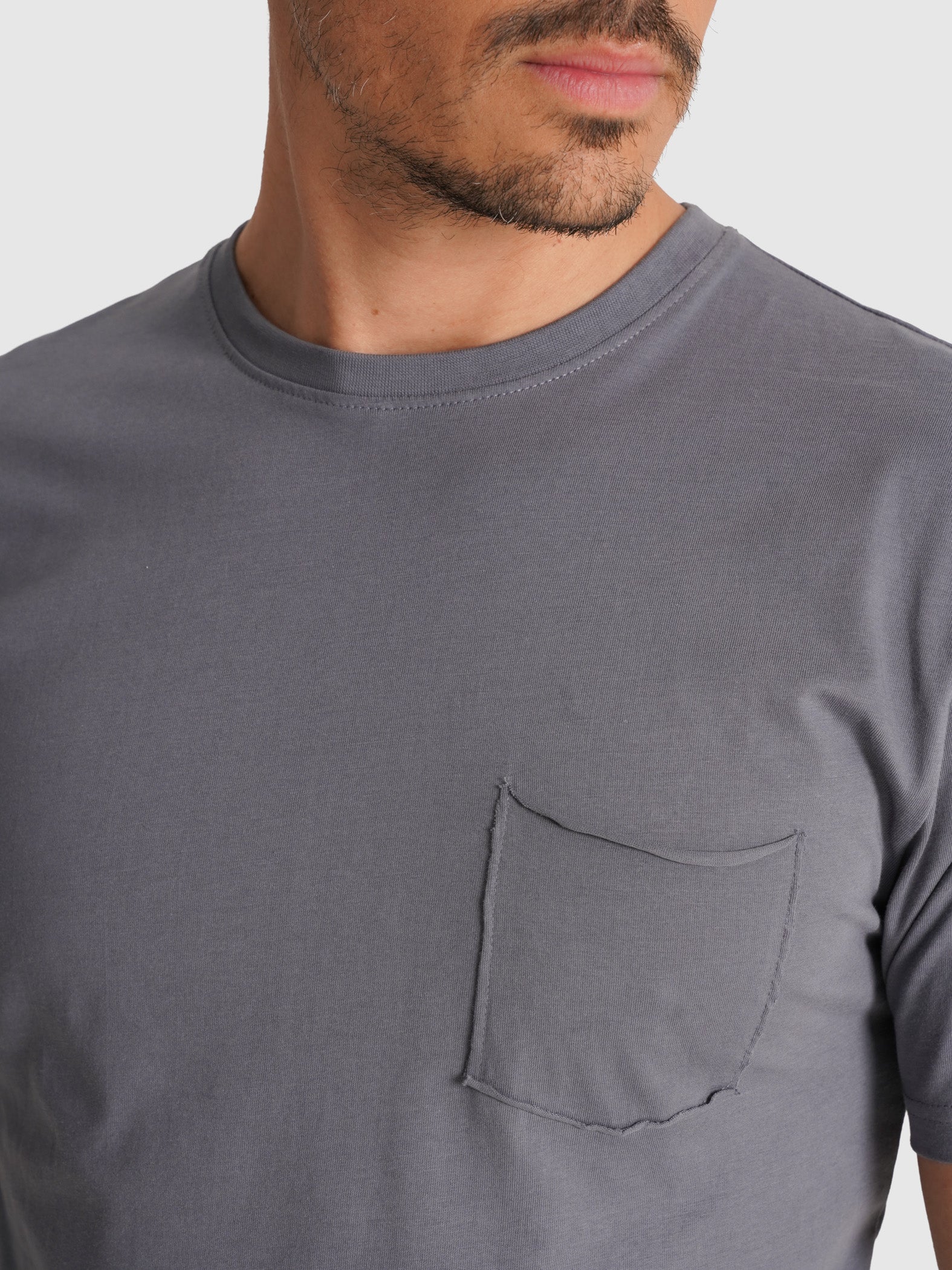 BLUE T-SHIRT SHORT SLEEVE REGULAR FIT MR. BLUE